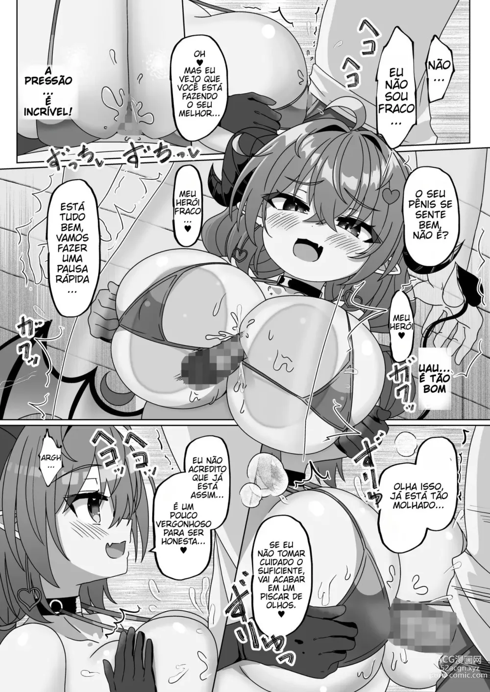 Page 33 of doujinshi Escondeu uma Demônia o Fim do Herói Que