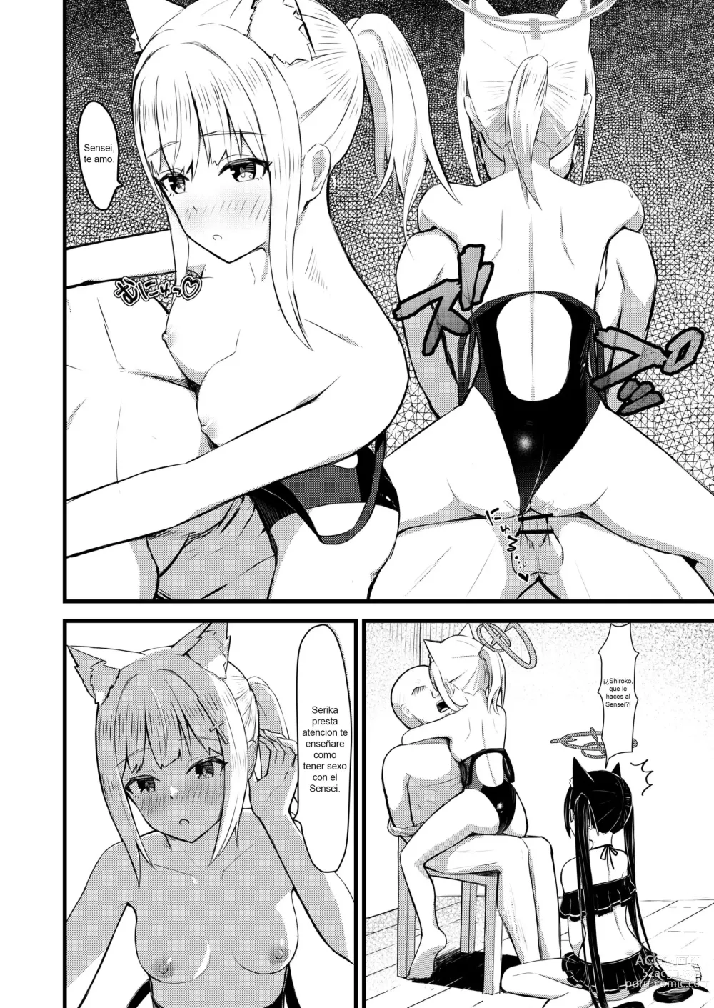 Page 11 of doujinshi ...Hm, Sensei o Osou no.