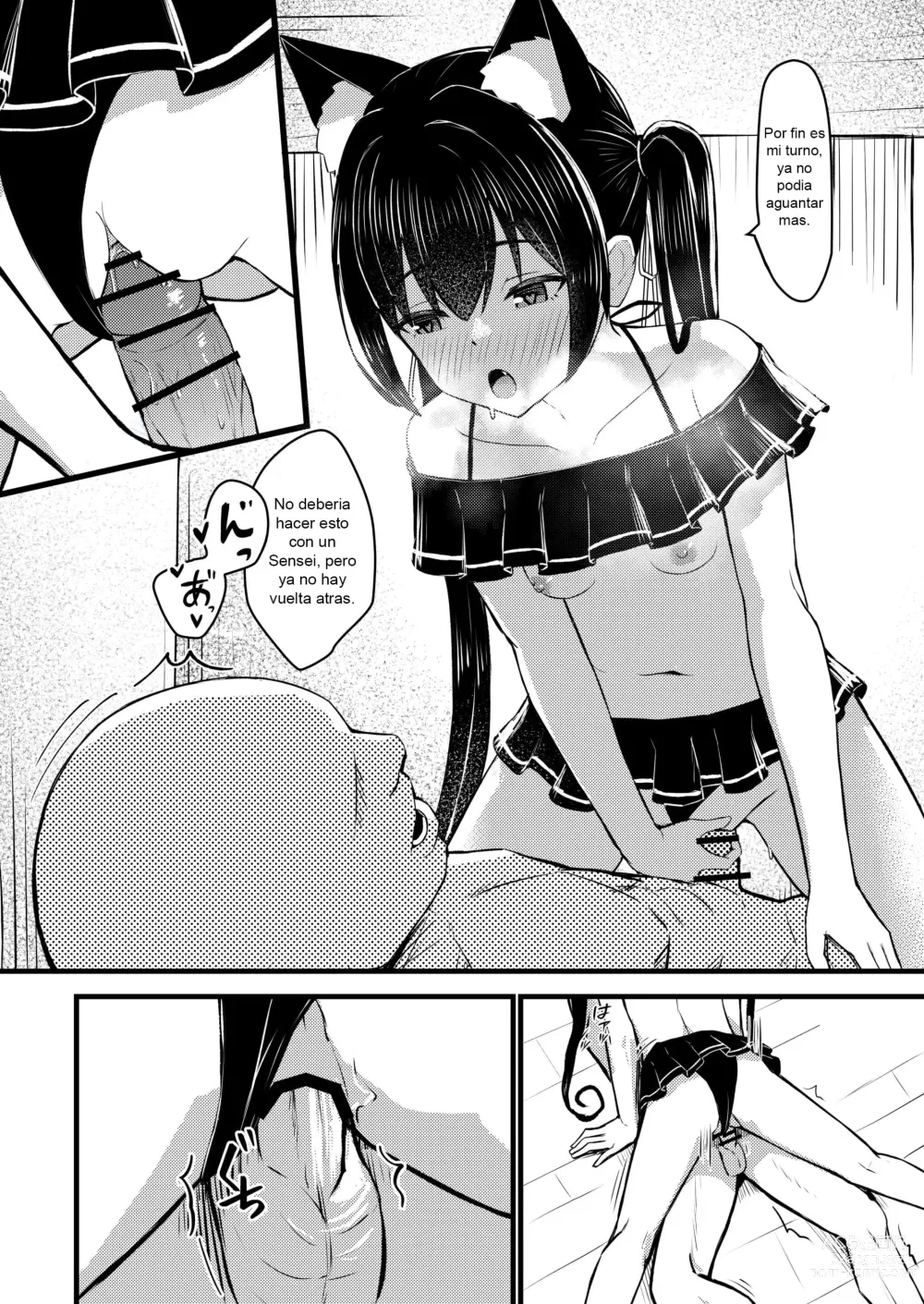 Page 15 of doujinshi ...Hm, Sensei o Osou no.