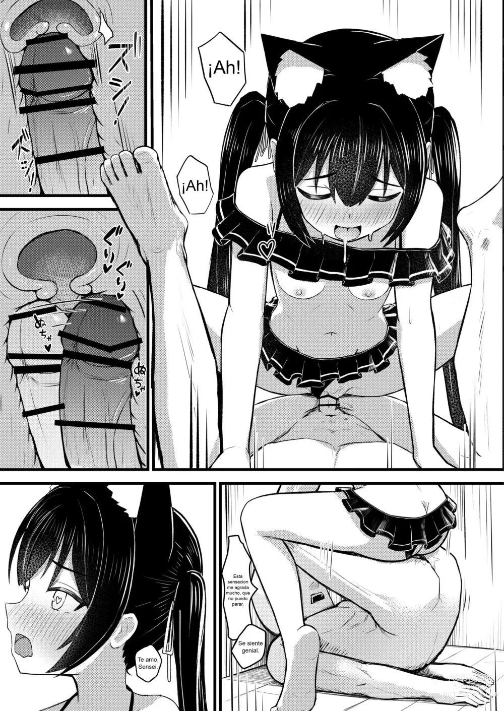 Page 16 of doujinshi ...Hm, Sensei o Osou no.