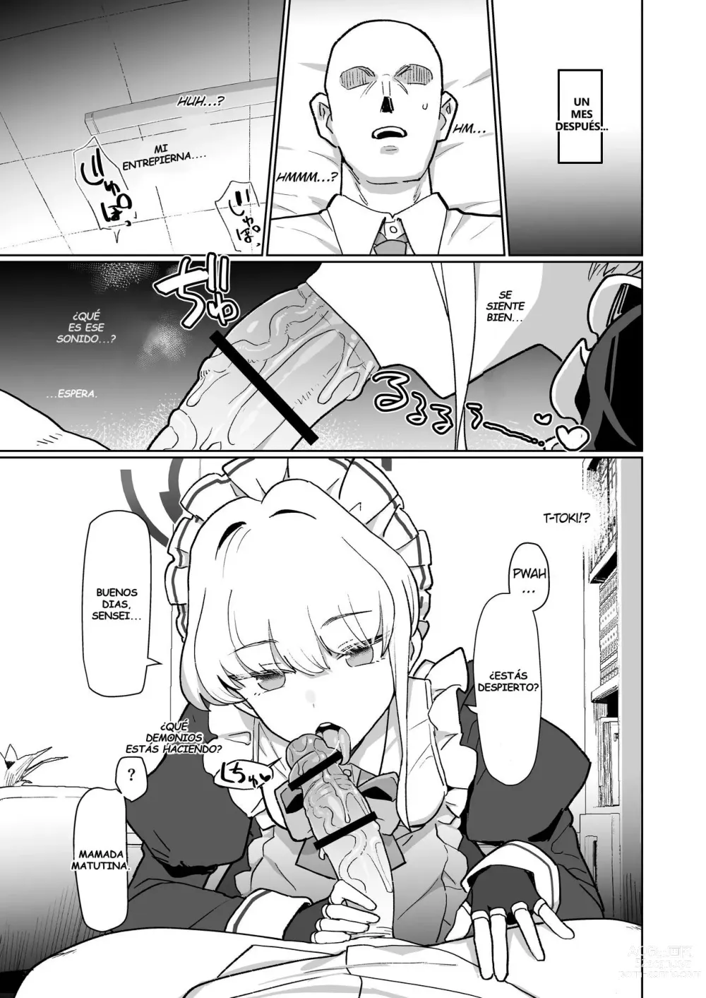 Page 8 of doujinshi Dokidoki Toki Meki Maid Kiss