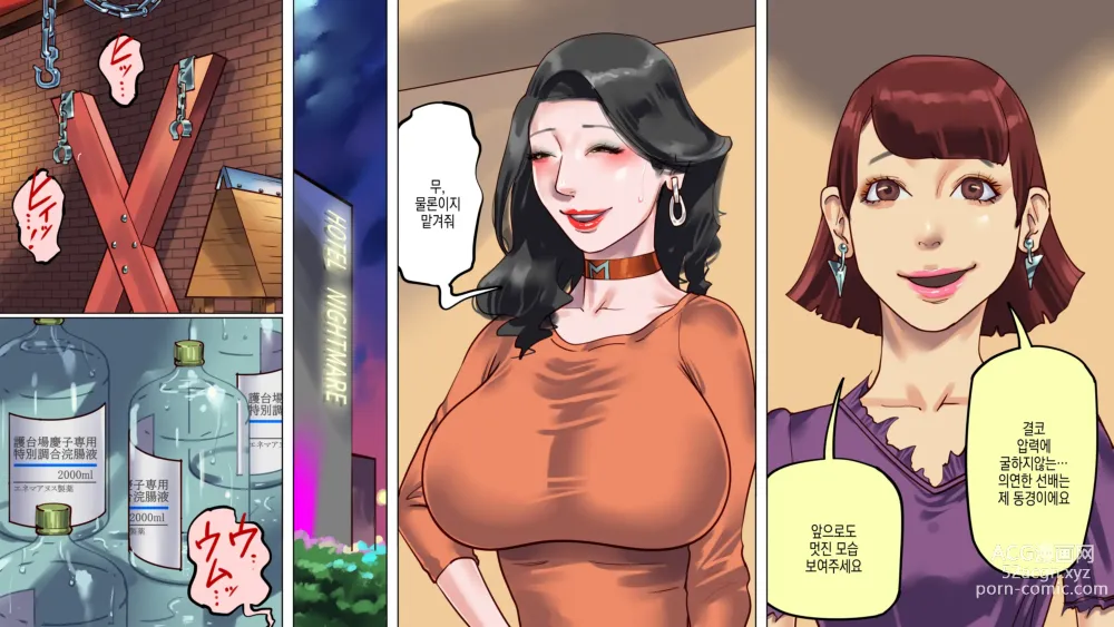 Page 27 of doujinshi 타락한 미인 캐스터 카노코 제2부 항문학대감금병동·악몽의 실험용 암컷편