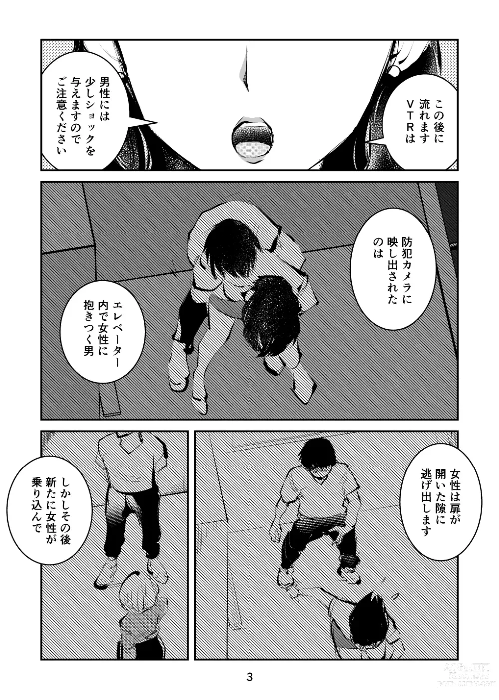 Page 3 of doujinshi Kinkeri onna keiji ryōko