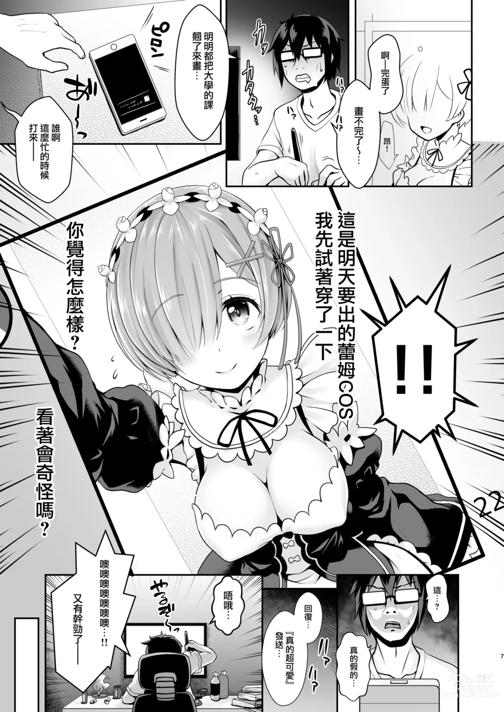 Page 8 of doujinshi Tada no Joshidaisei datta Kanojo ga Chou Ninki Nagachichi Cosplayer ni Naru made ~Cosplayer Fumika Soushuuhen I~