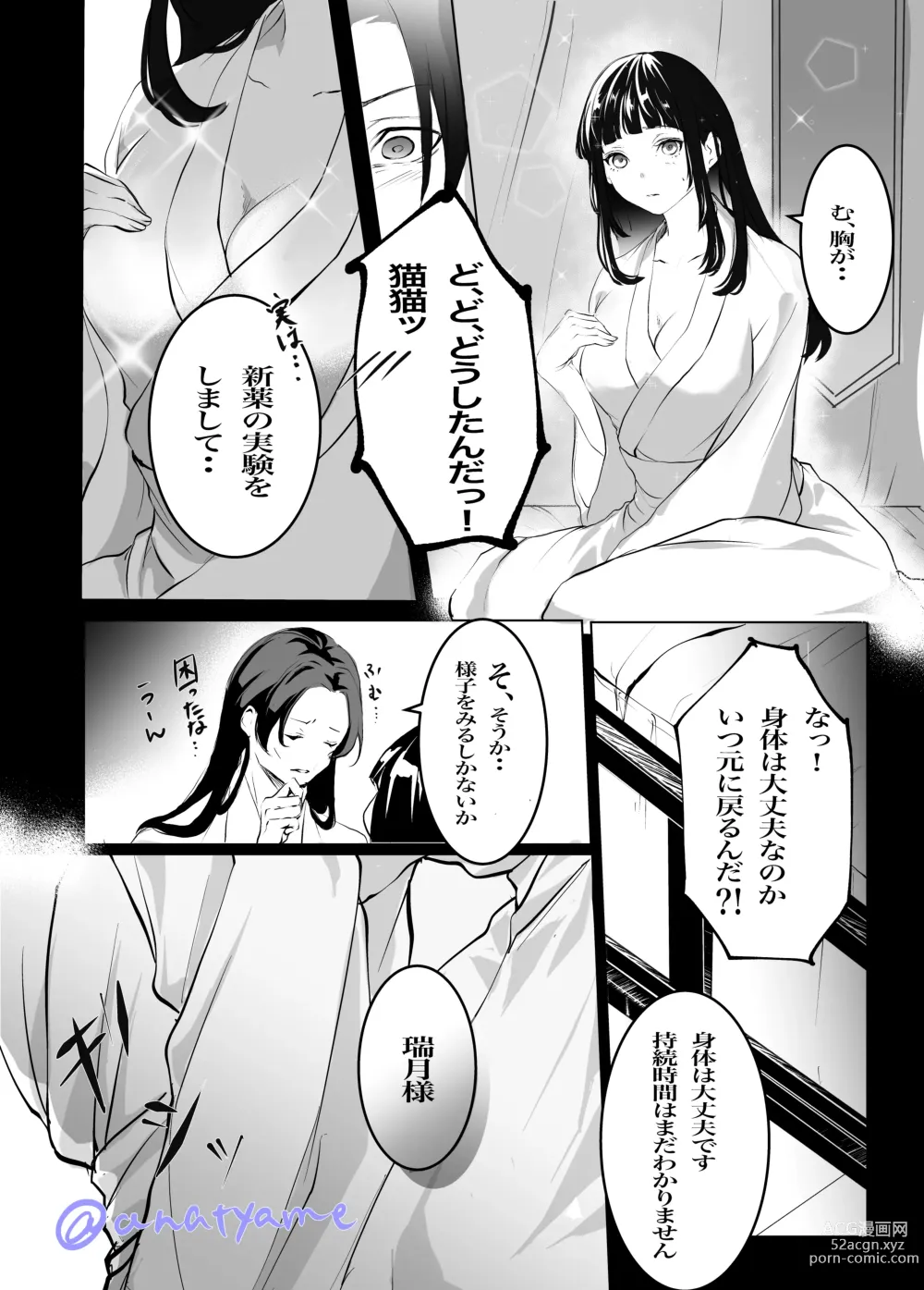 Page 20 of doujinshi Kusuriya rogu 2