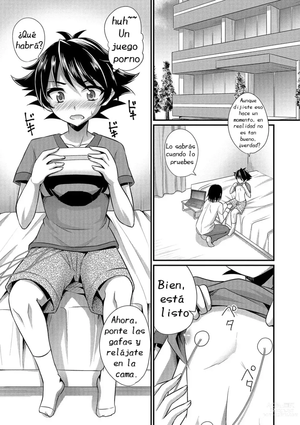 Page 3 of manga VR Choukyou Game