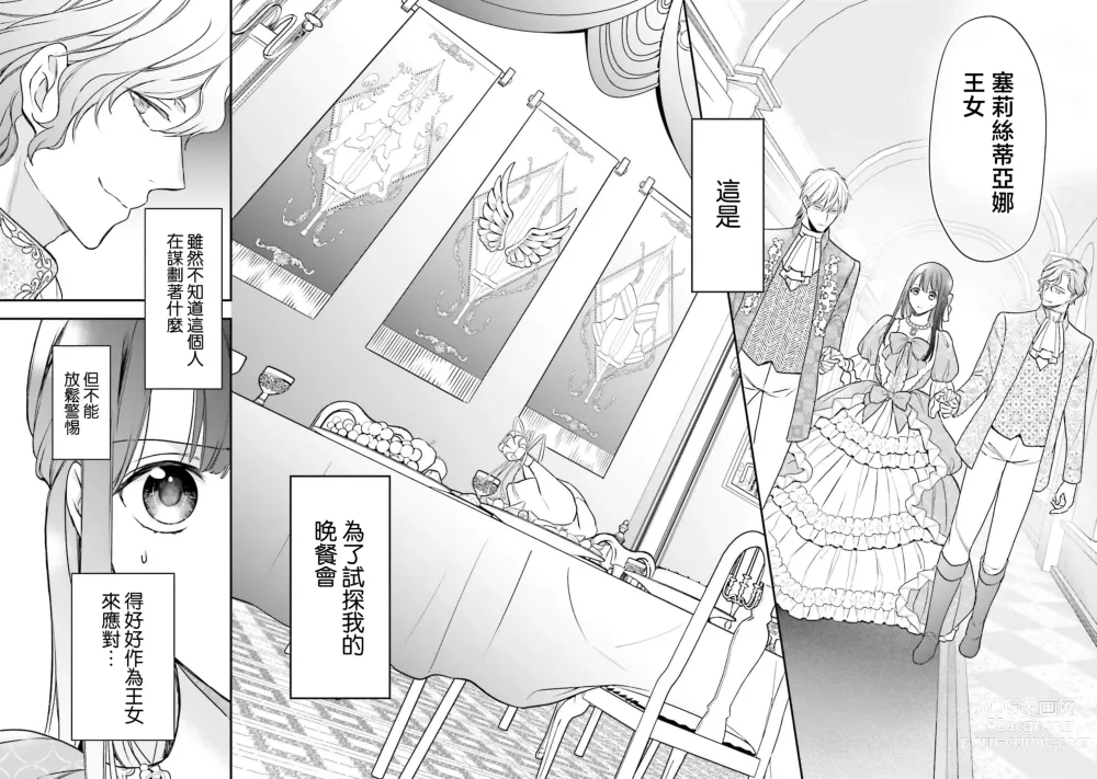 Page 147 of manga 在异世界成为了替身公主被霸王掳走了 1-6