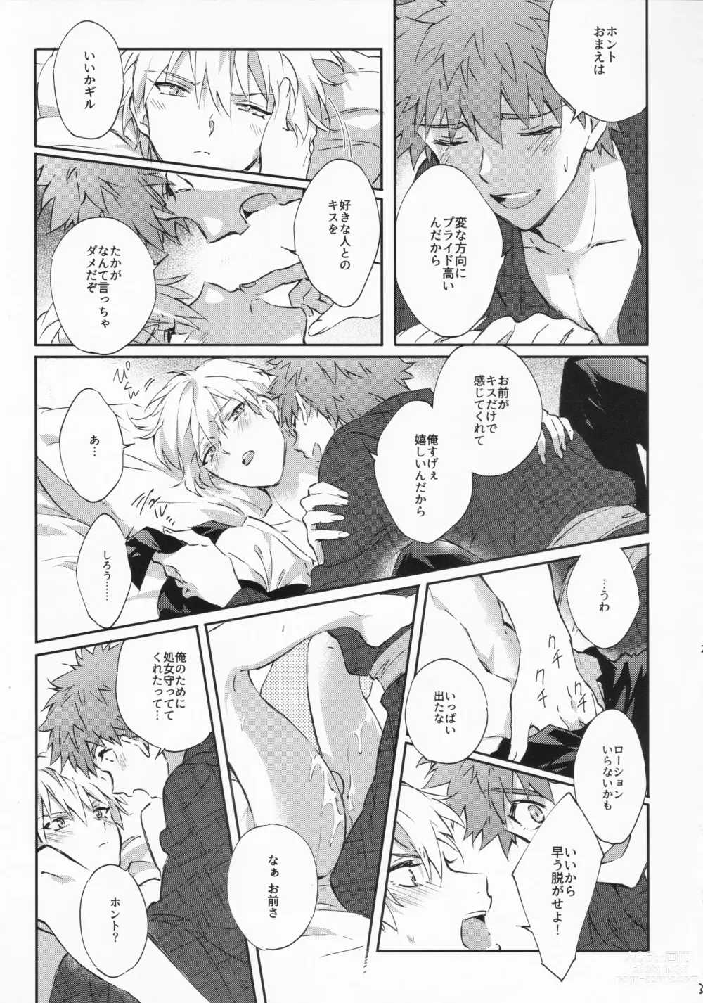 Page 30 of doujinshi STARDUST LOVESONG encore special story 1st After 7 Days