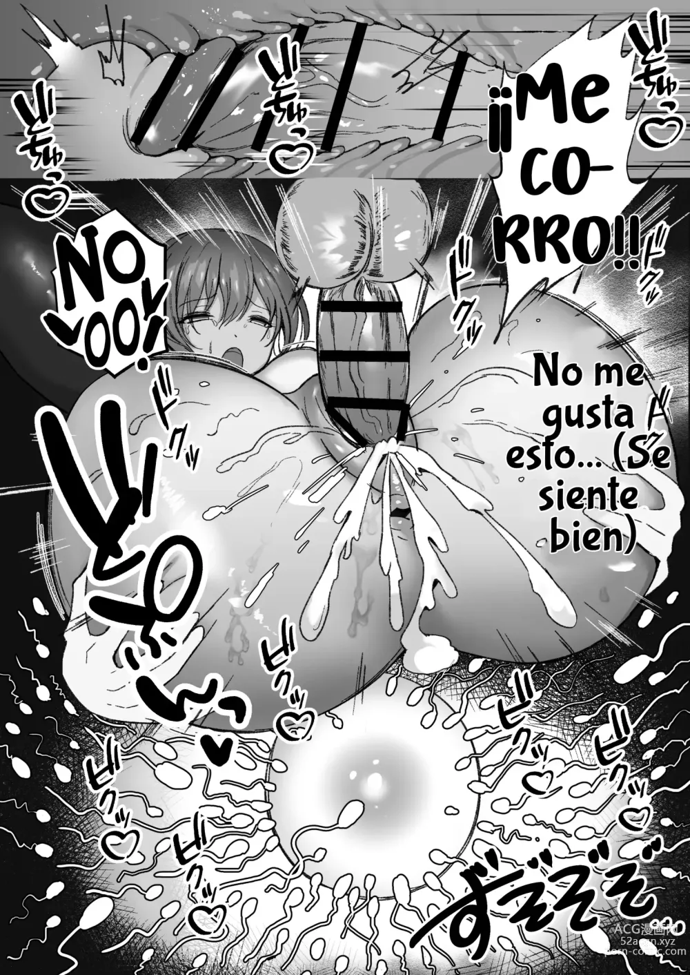 Page 39 of doujinshi El sufrimiento de la chica de pelo negro.