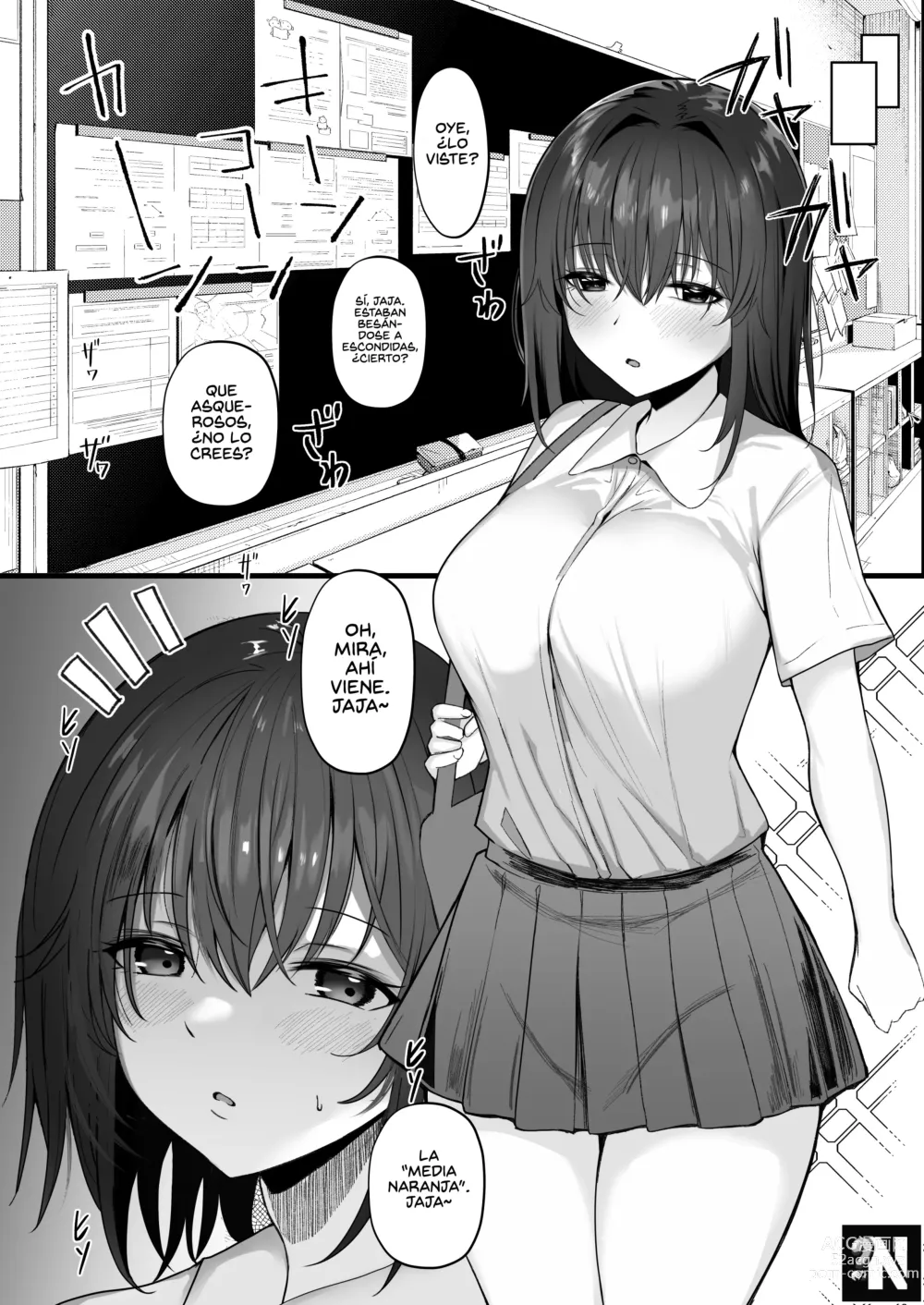 Page 5 of doujinshi El Sufrimiento Netorare de la Chica de Pelo Azabache