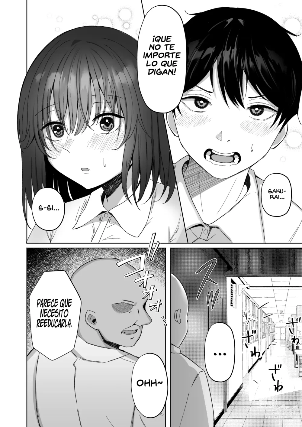 Page 7 of doujinshi El Sufrimiento Netorare de la Chica de Pelo Azabache