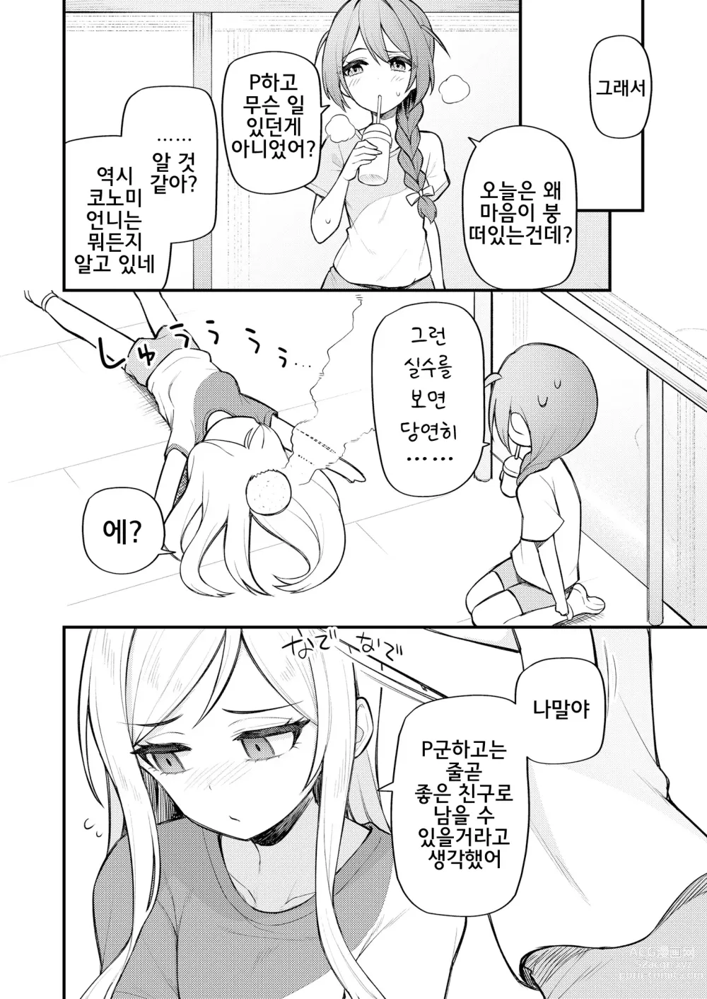 Page 10 of doujinshi 예를 들면 이런 밀리언 시어터 vol.10 리오의 거리