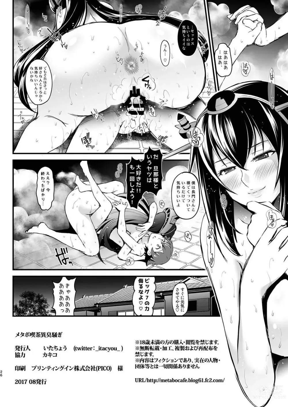 Page 25 of doujinshi Nagato-san no Shinkon Seikatsu