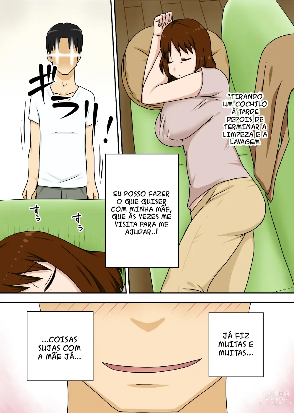 Page 3 of doujinshi Toiu wake de Kaa-san to Tada Tada Itonamu - É Por Isso Que Eu Só Trabalho Com Minha Mãe