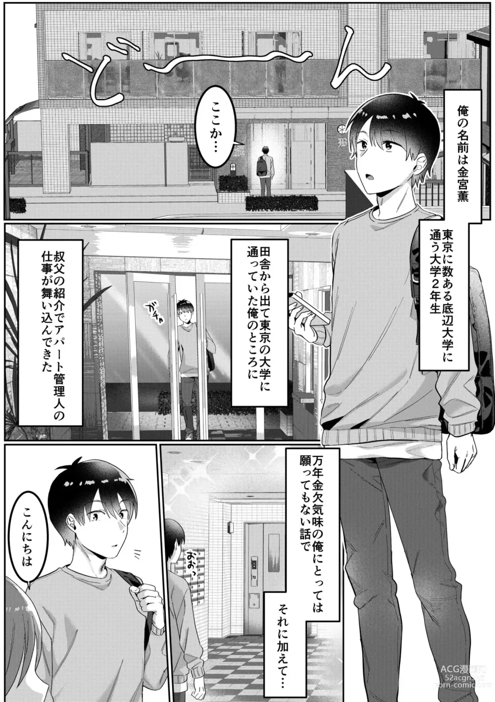 Page 3 of manga Single Mother House 01