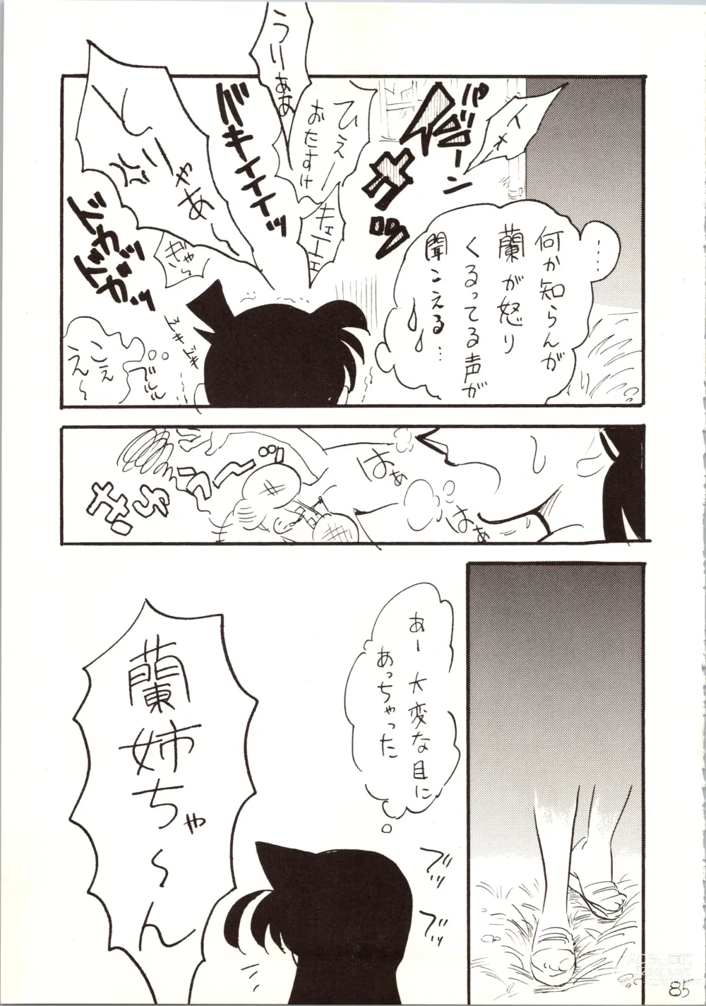 Page 85 of doujinshi Meitantei DX