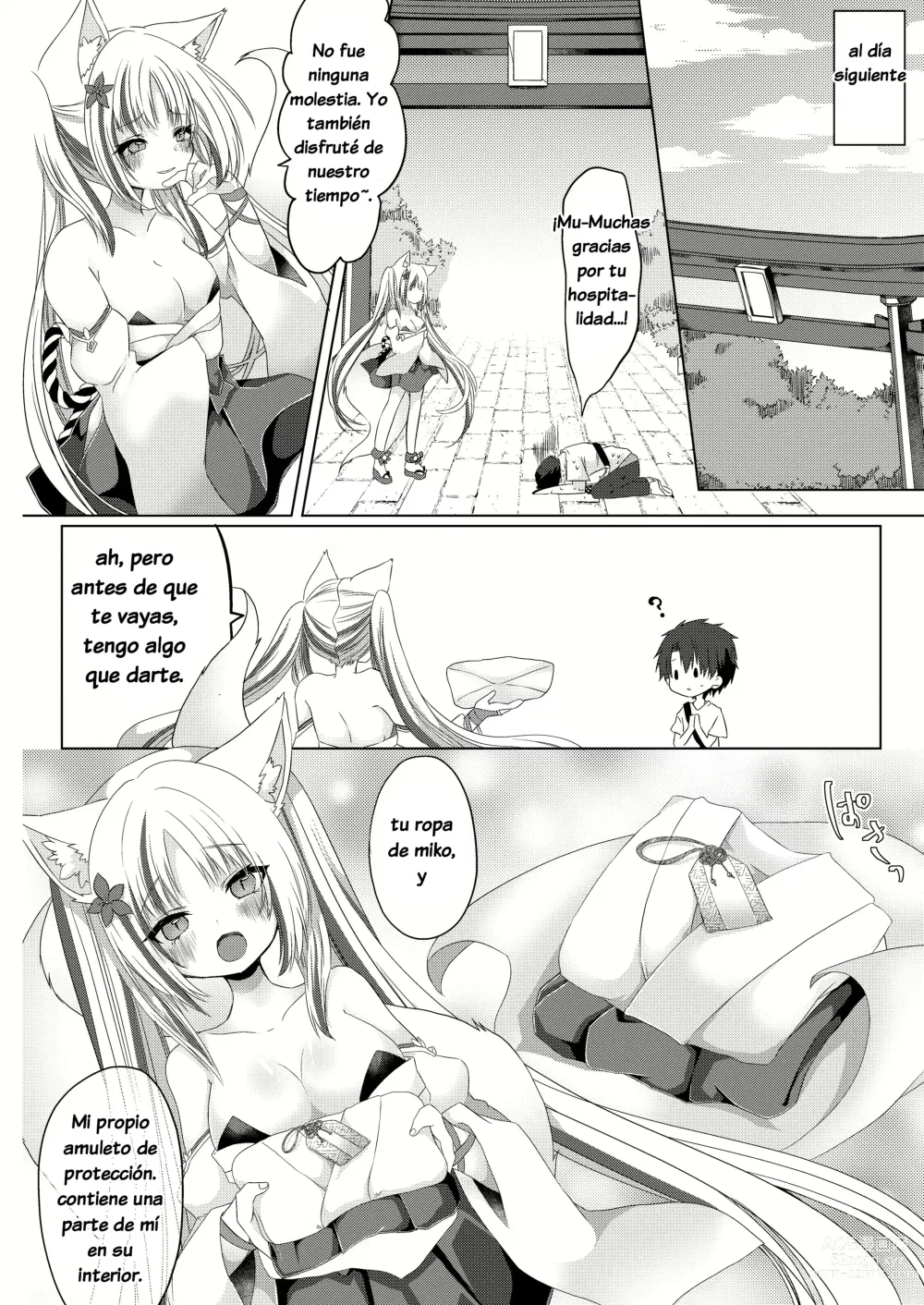 Page 31 of doujinshi Fox Girl Shrine Maiden One-Night Trial Course?!