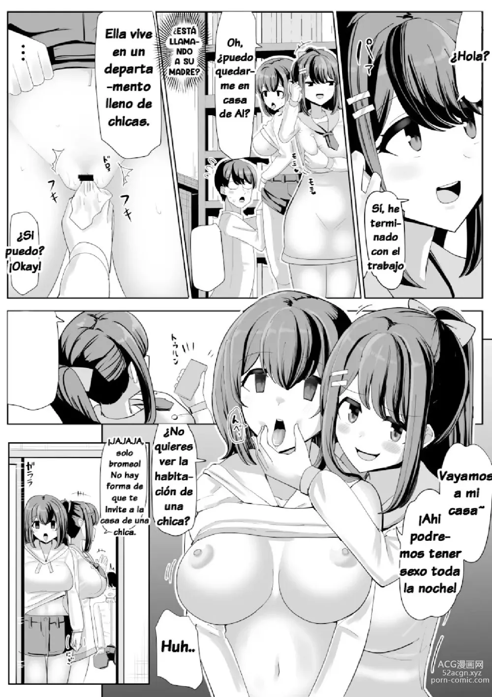 Page 23 of doujinshi College Girl Taken Over by an Old Man 1-4