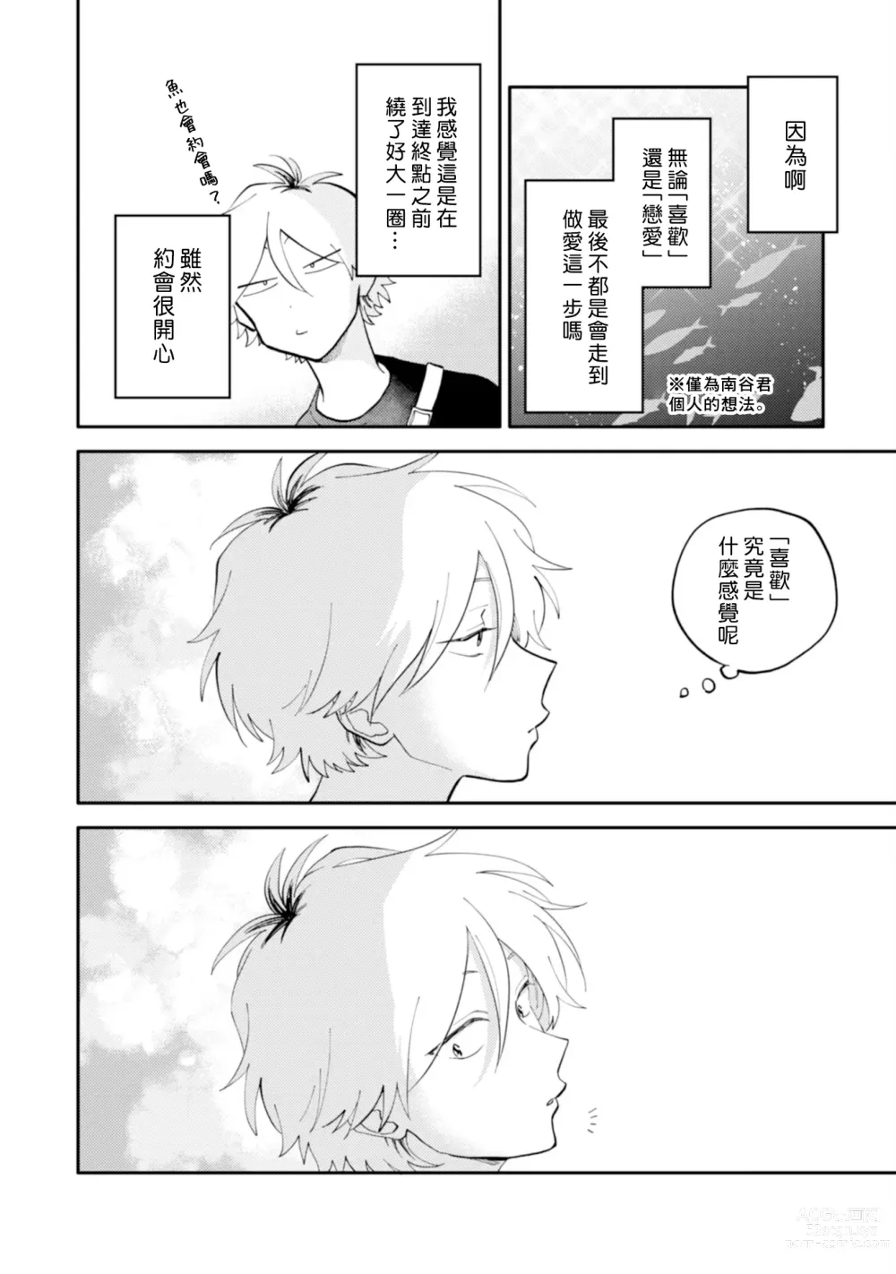 Page 56 of manga 北山君与南谷君