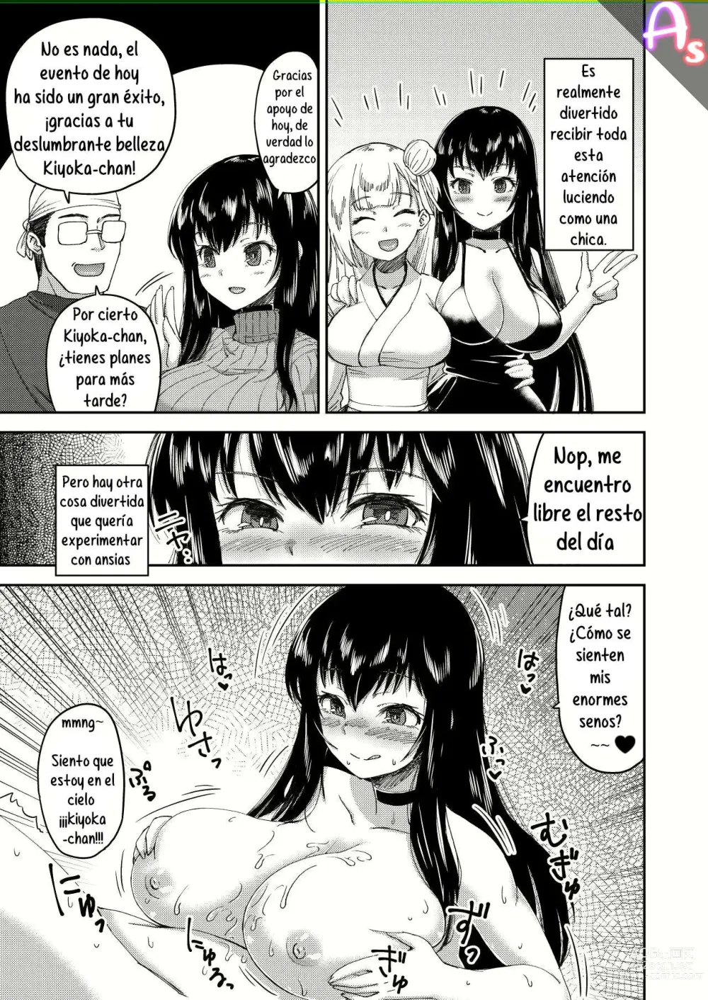 Page 10 of doujinshi Boku no Onnanoko Cosplay Seikatsu