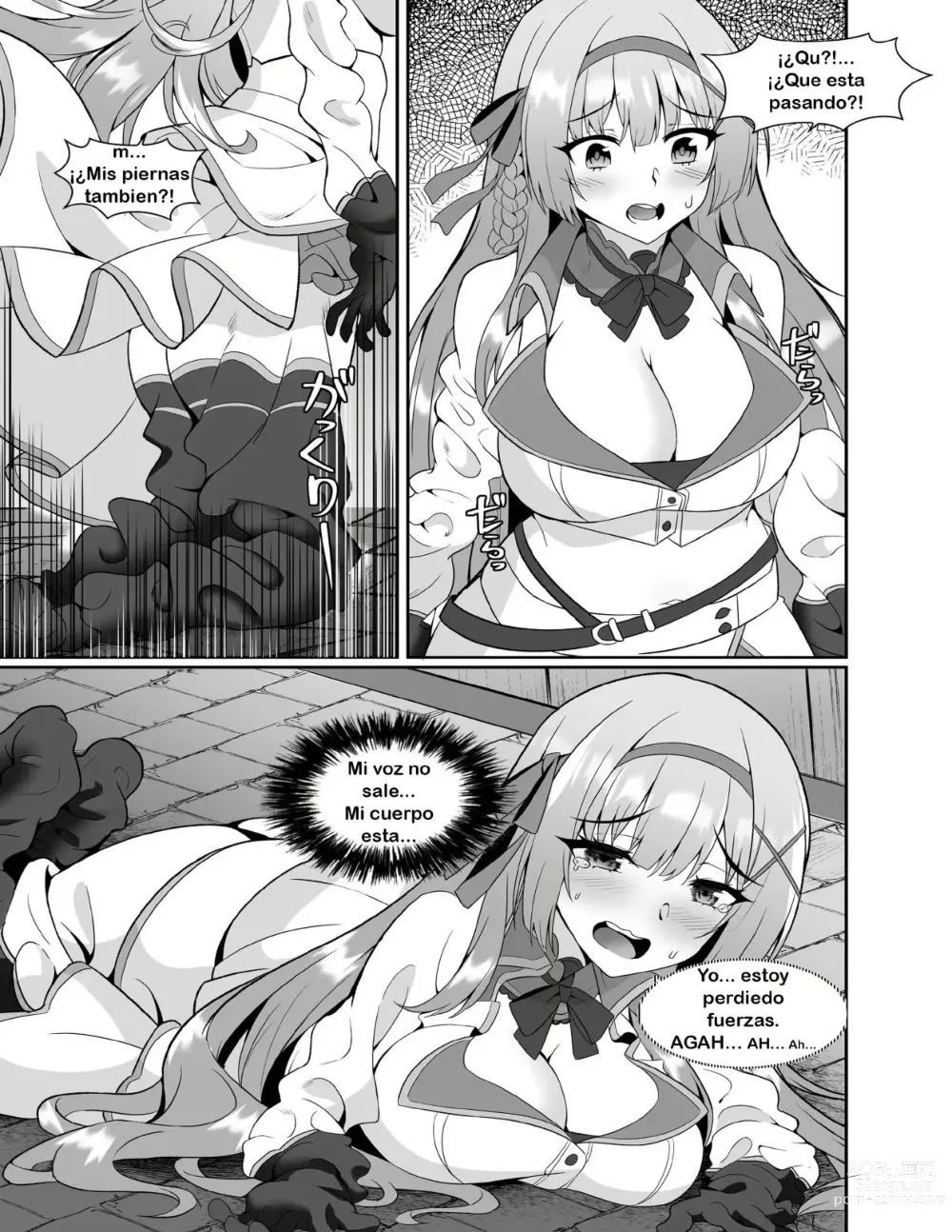 Page 6 of doujinshi Hime-sama no Jinsei Itadakimasu -Kawa-ka Sarete Ossan ni Karada o Nottorarete Shimau Himekishi Monogatari-