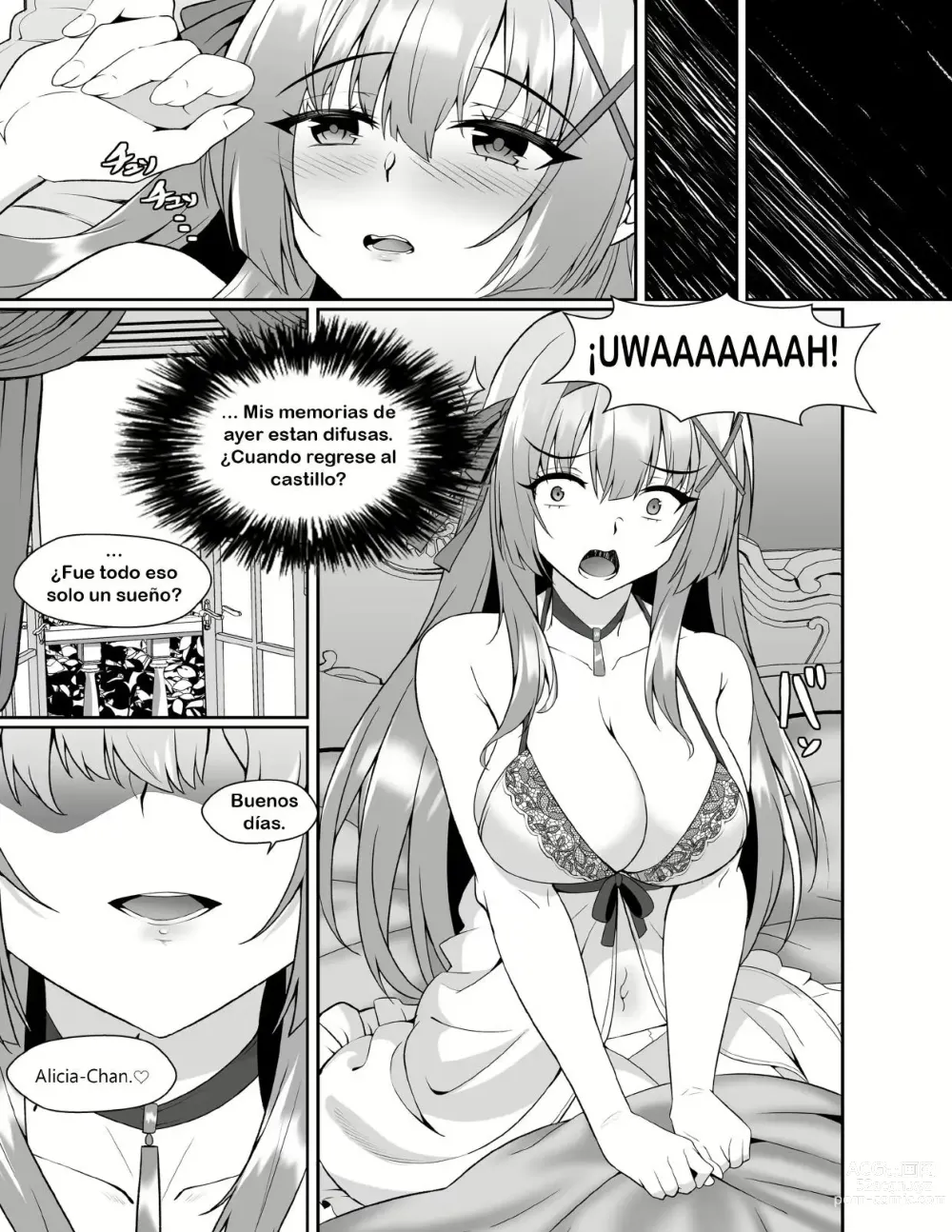 Page 10 of doujinshi Hime-sama no Jinsei Itadakimasu -Kawa-ka Sarete Ossan ni Karada o Nottorarete Shimau Himekishi Monogatari-