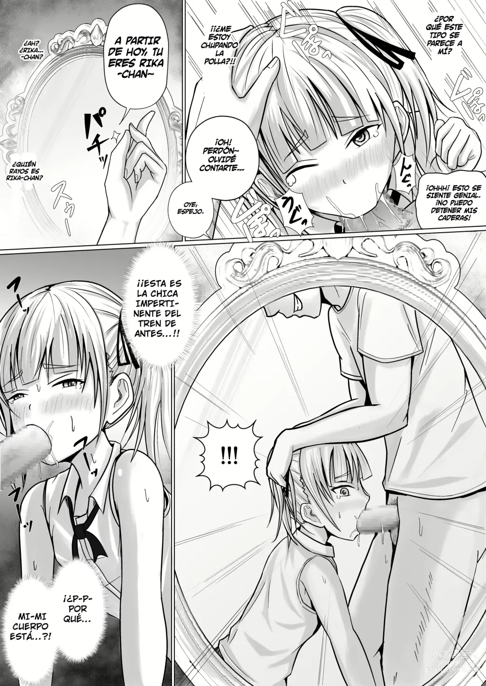 Page 12 of doujinshi Namaiki Shoujo ni Irekaerareta node...