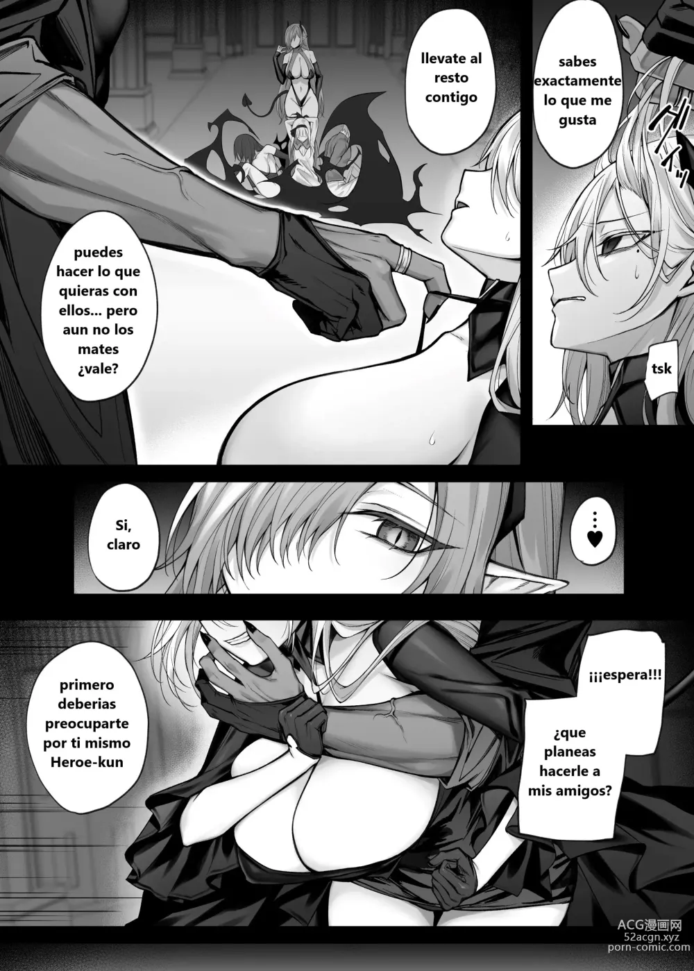 Page 7 of doujinshi Saikyou Yuusha no Boku ga TS Mahou de Maou Gachi Koi Mesu Inma ni Naru Wake ga Nai