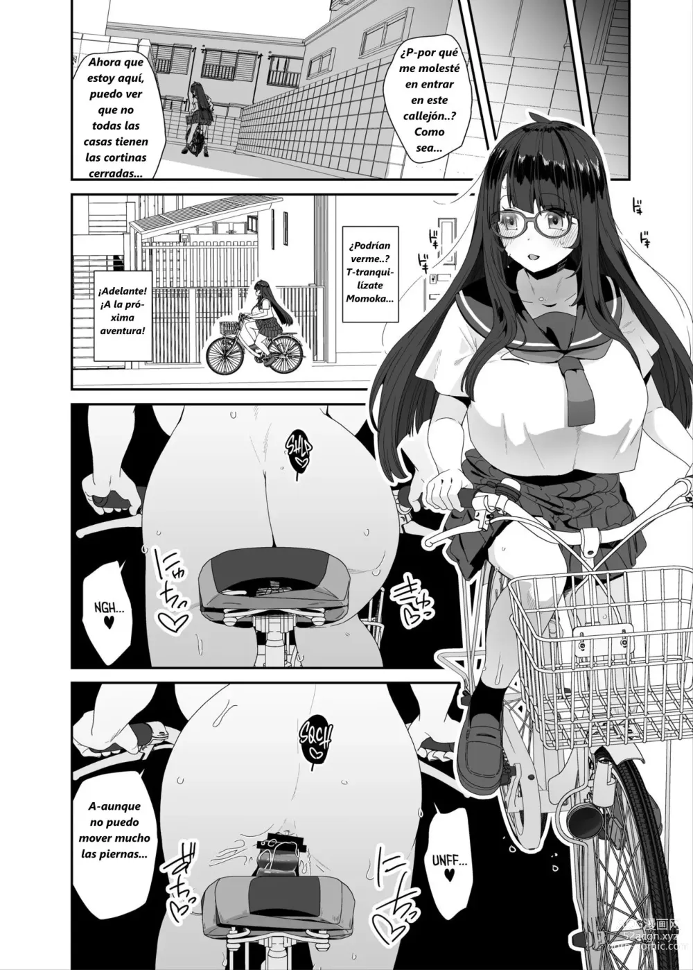 Page 21 of doujinshi Dosukebe Kyonyuu Joshi ga Acme Jitensha de Osanpo Onanie suru Hanashi