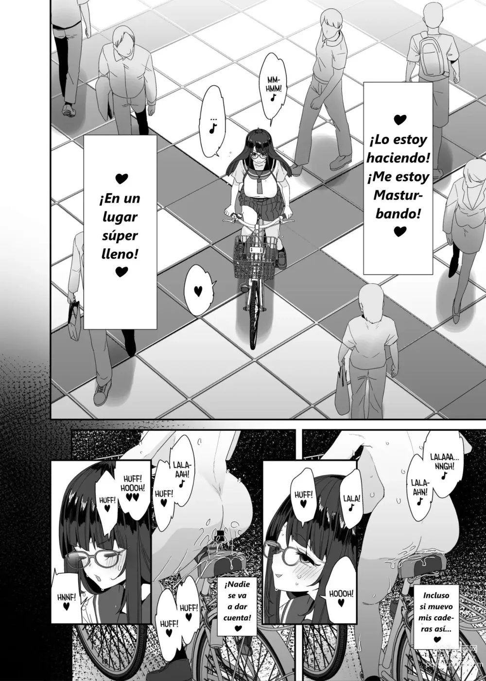 Page 31 of doujinshi Dosukebe Kyonyuu Joshi ga Acme Jitensha de Osanpo Onanie suru Hanashi