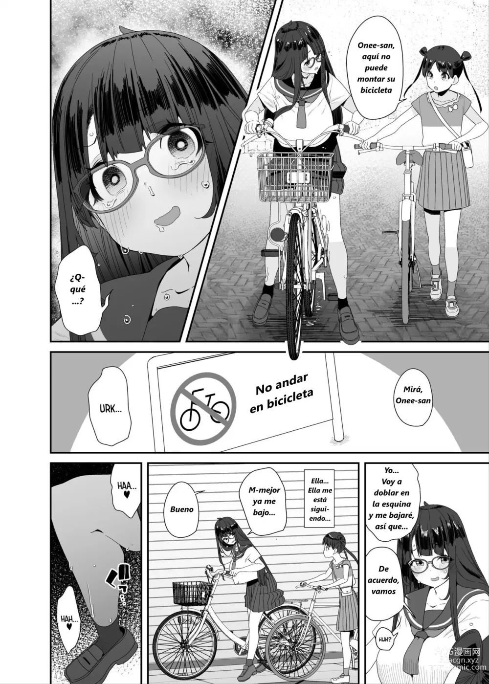 Page 37 of doujinshi Dosukebe Kyonyuu Joshi ga Acme Jitensha de Osanpo Onanie suru Hanashi