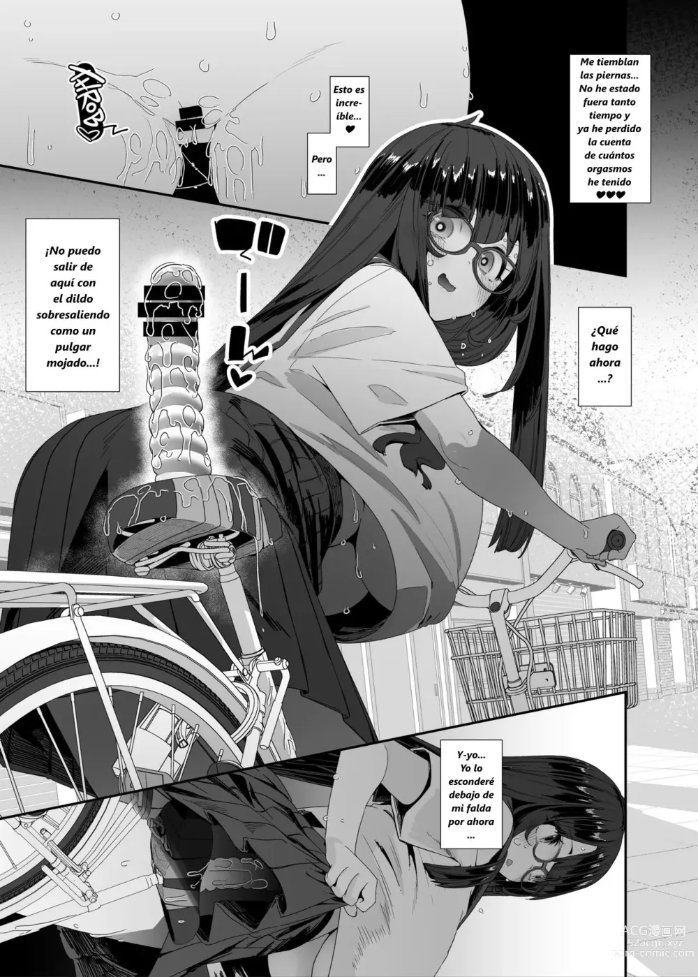 Page 40 of doujinshi Dosukebe Kyonyuu Joshi ga Acme Jitensha de Osanpo Onanie suru Hanashi