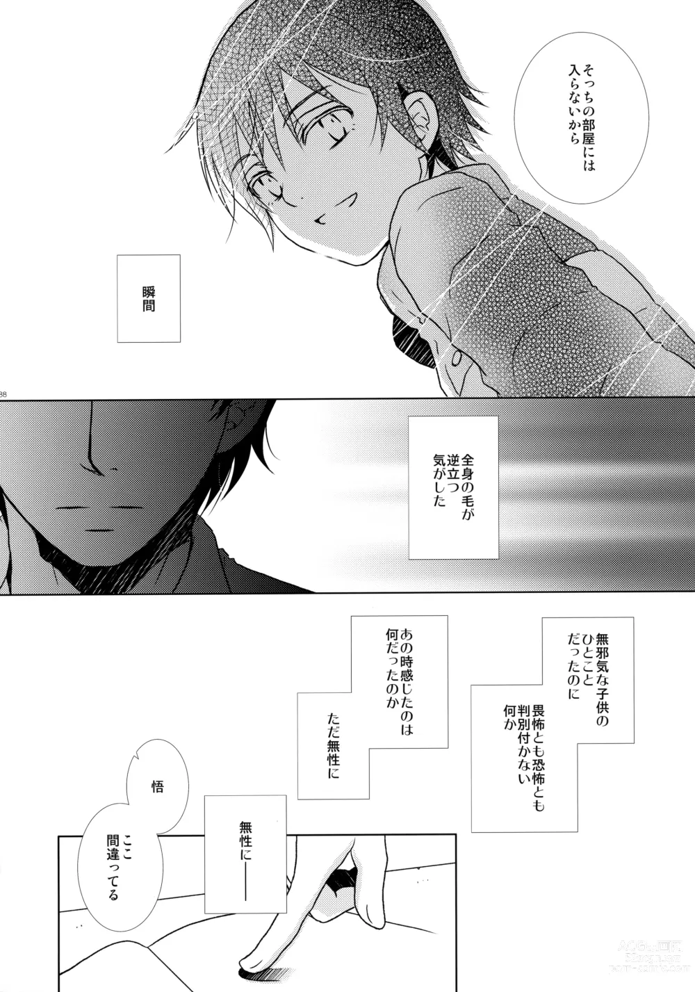 Page 87 of doujinshi bkmc Sairoku Hon 3