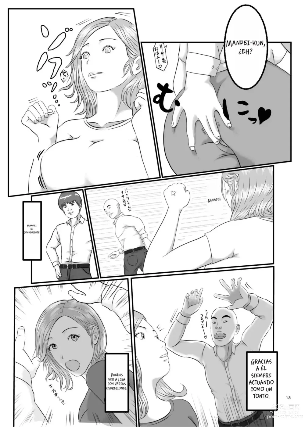 Page 13 of doujinshi Akogare no Hito wa Mou Owari!