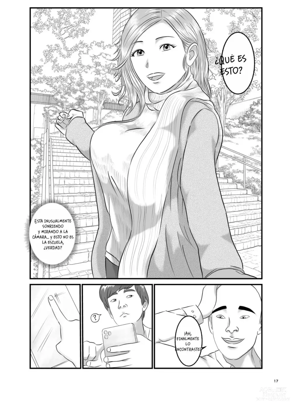 Page 17 of doujinshi Akogare no Hito wa Mou Owari!