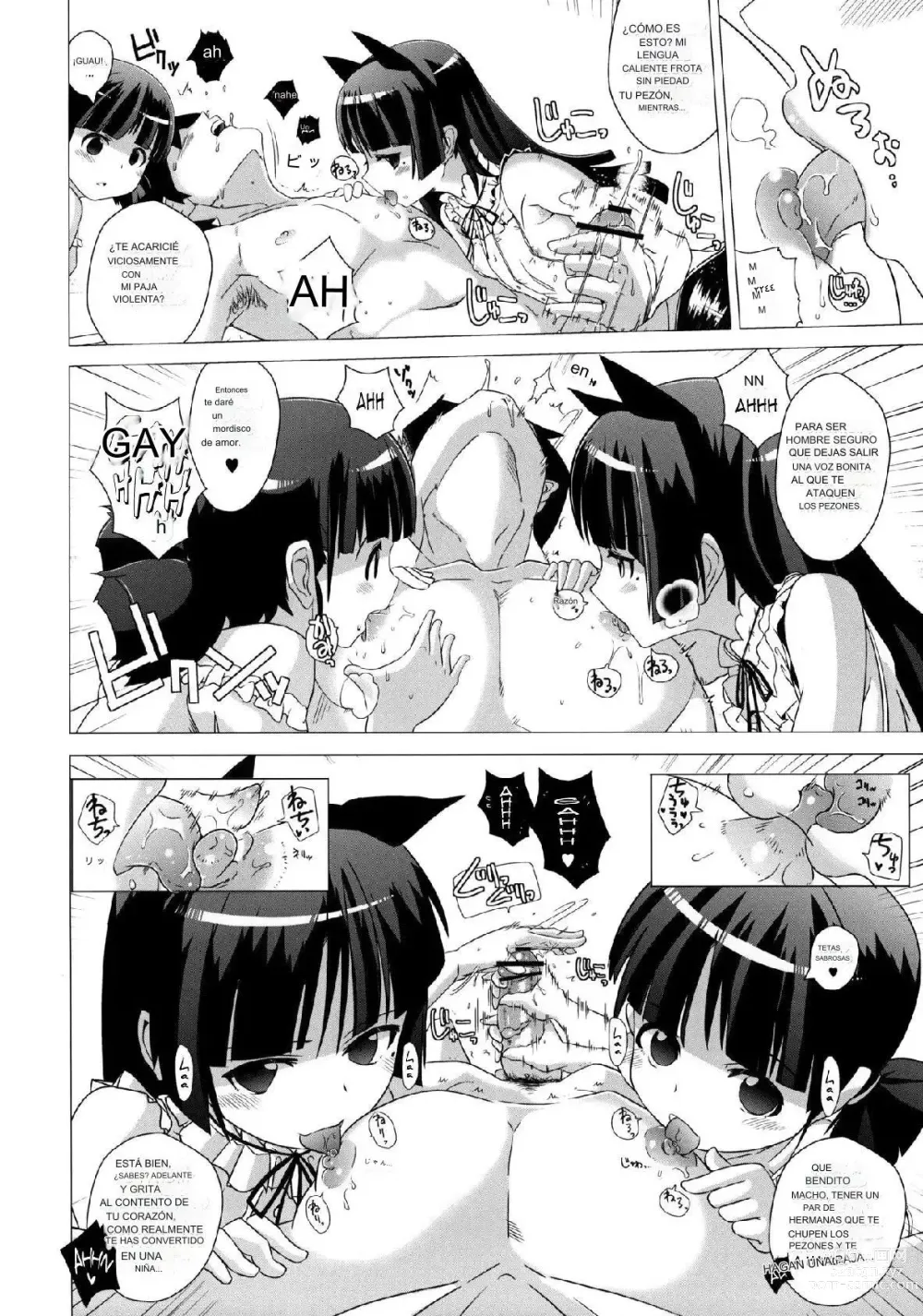 Page 5 of doujinshi Las Hermanas Cruelmente Amables de la Finca Kuroneko