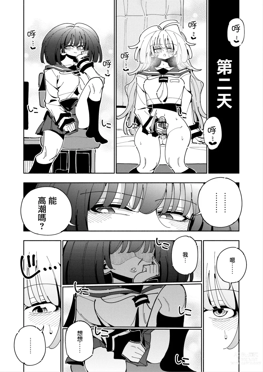 Page 26 of doujinshi Shizuku to Shiori If (Zenpen) -5-ka de Oboeru! Futanari Onanie no Susume (1 kara 2-ka-me)-