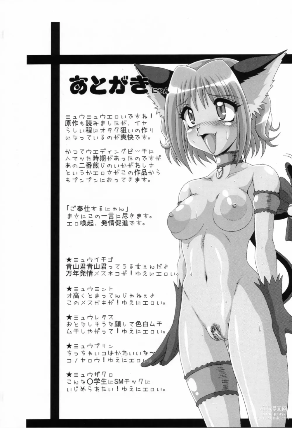 Page 35 of doujinshi Choukyou Mew Mew