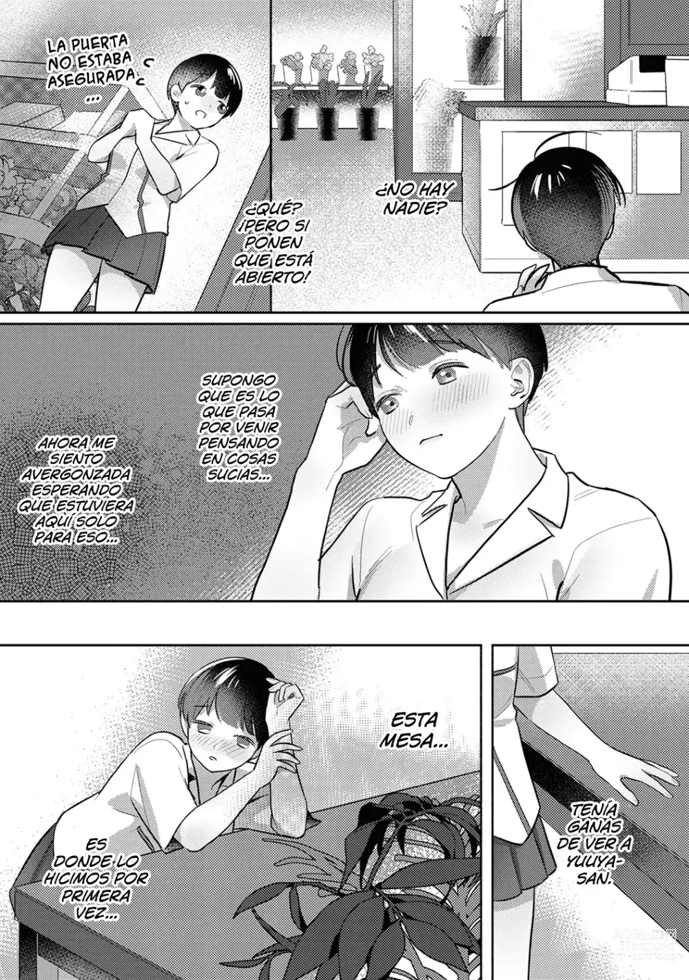 Page 9 of manga Ohanayasan to joshi kousei CAP03