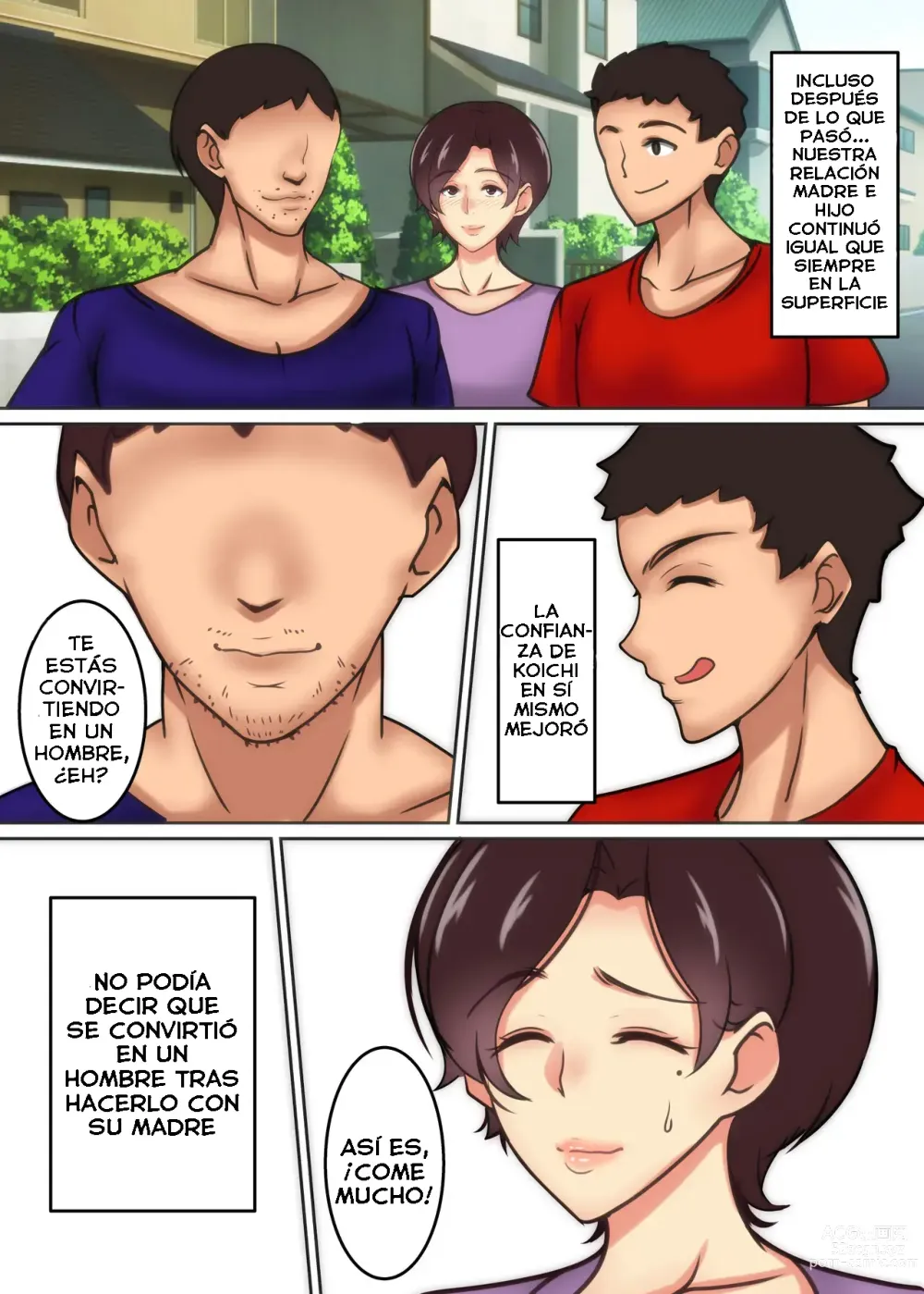 Page 10 of doujinshi Cuando Mamá Gime Lujuriosamente