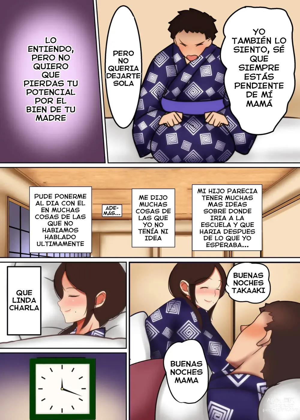 Page 6 of doujinshi Cuando Mamá Gime Lujuriosamente 2 ~El Asunto Madre-Hijo de la Familia Shinjo~