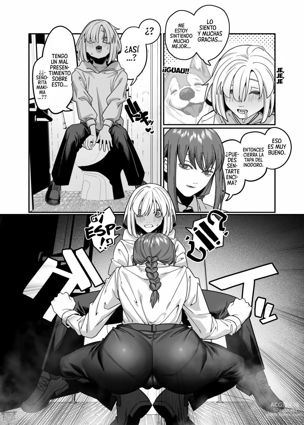 Page 16 of doujinshi Muhyoujou na Makima-san ni Shinu hodo Shibori Okasareru Aheahe OneShota Hon