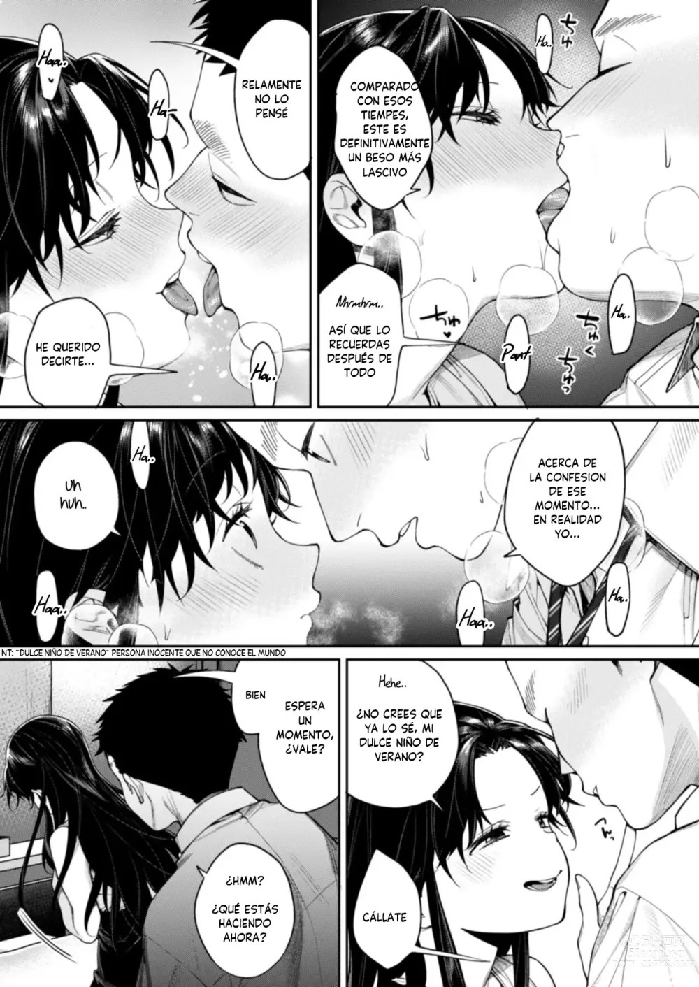 Page 10 of doujinshi Koko Jidai ni Futta Manager ga Rebechi hi Kya ni Natte ita Ken