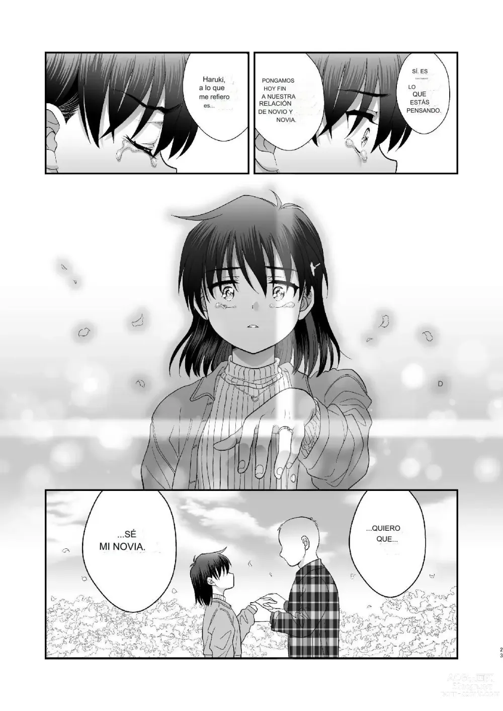 Page 24 of doujinshi Ore ga Omae no Kanojo ni Naru made