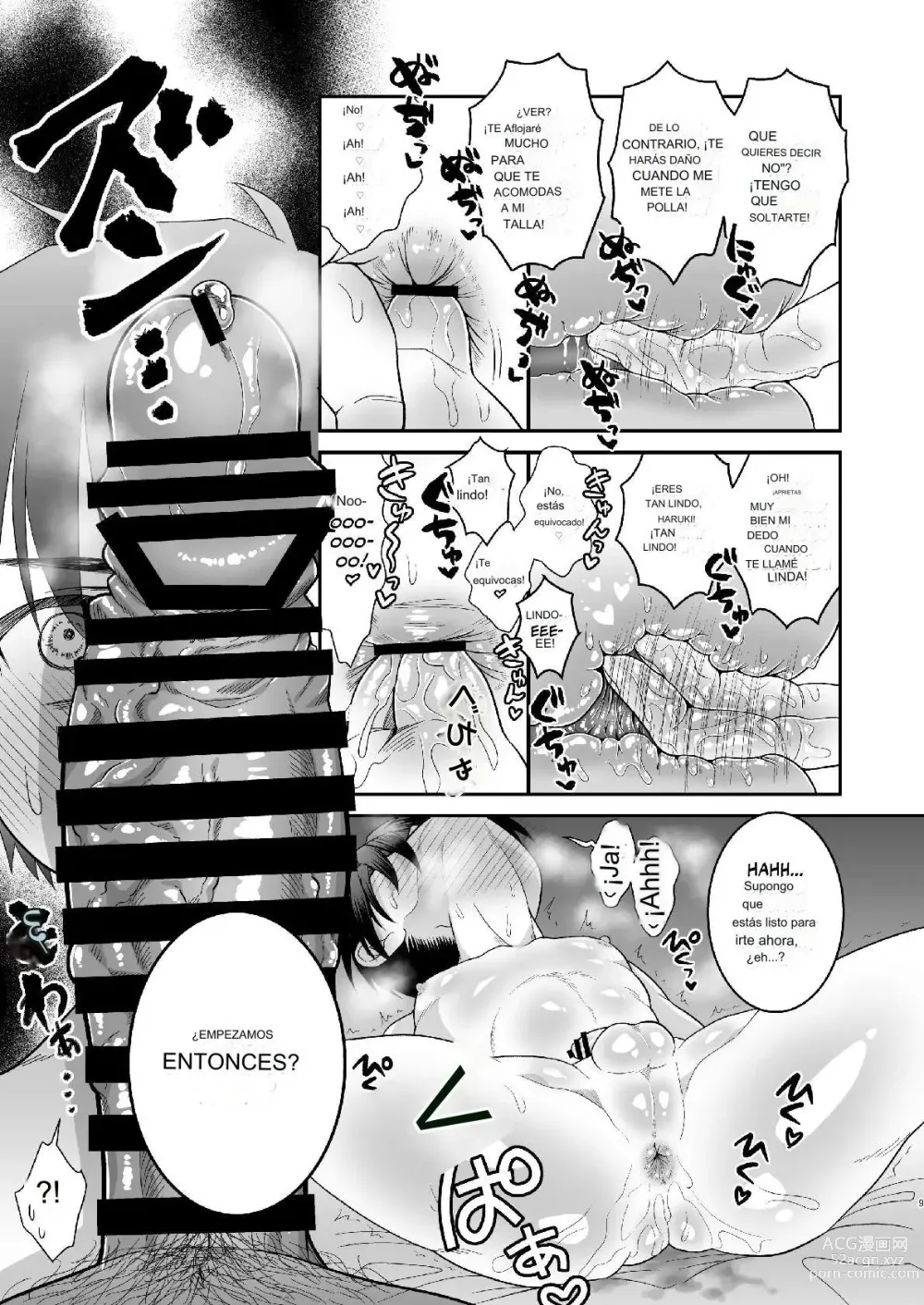 Page 10 of doujinshi Ore ga Omae no Kanojo ni Naru made