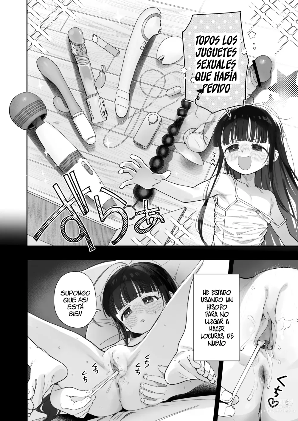 Page 19 of doujinshi TS Loli Oji-san no Bouken Onanie Hen