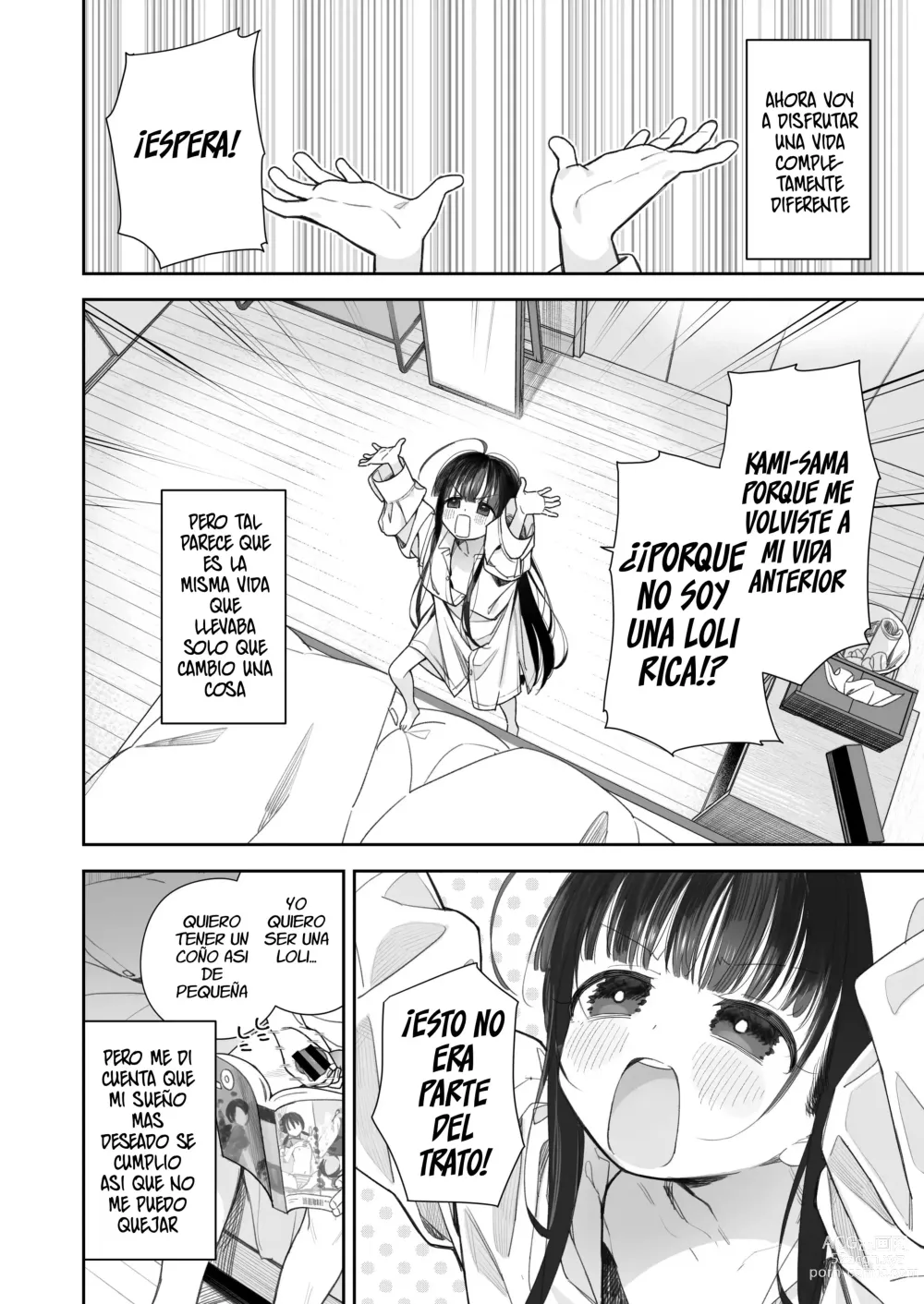 Page 5 of doujinshi TS Loli Oji-san no Bouken Onanie Hen