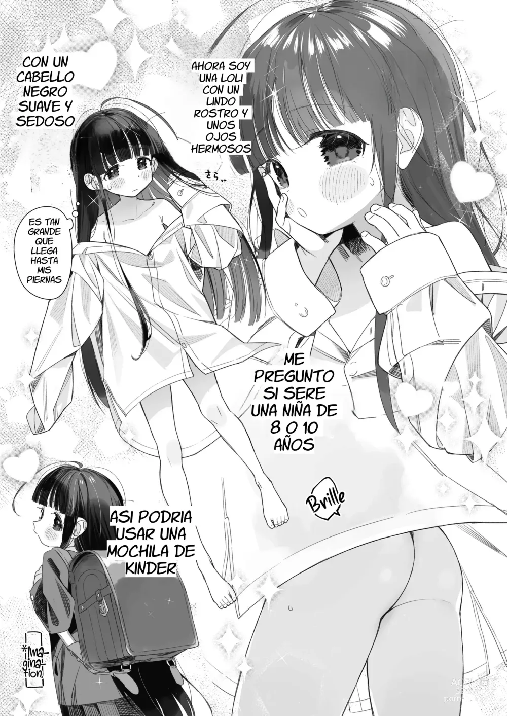 Page 6 of doujinshi TS Loli Oji-san no Bouken Onanie Hen