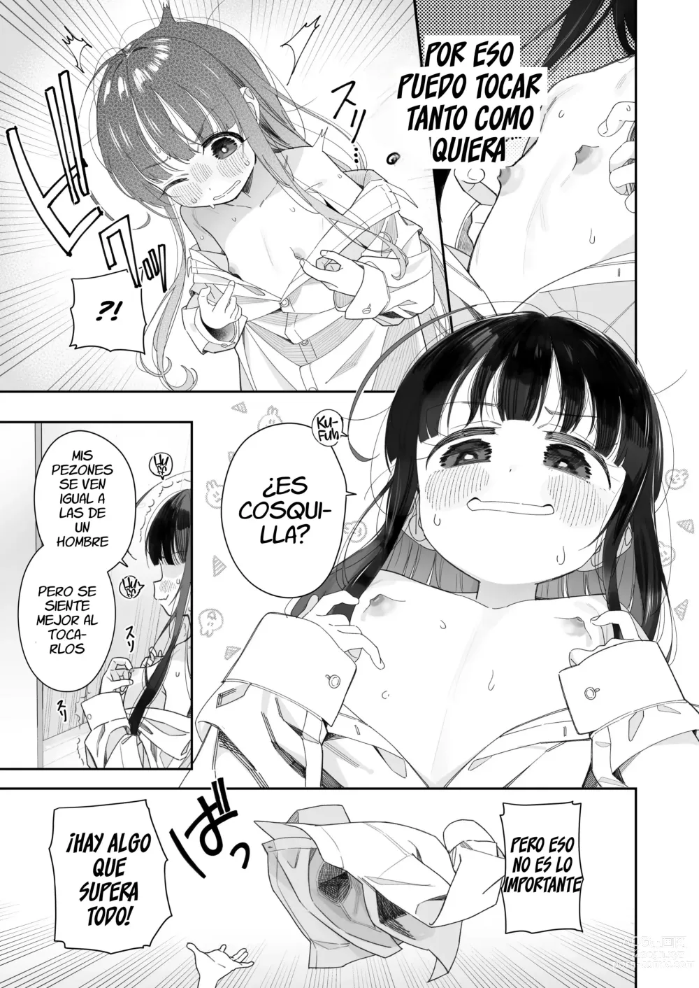 Page 8 of doujinshi TS Loli Oji-san no Bouken Onanie Hen