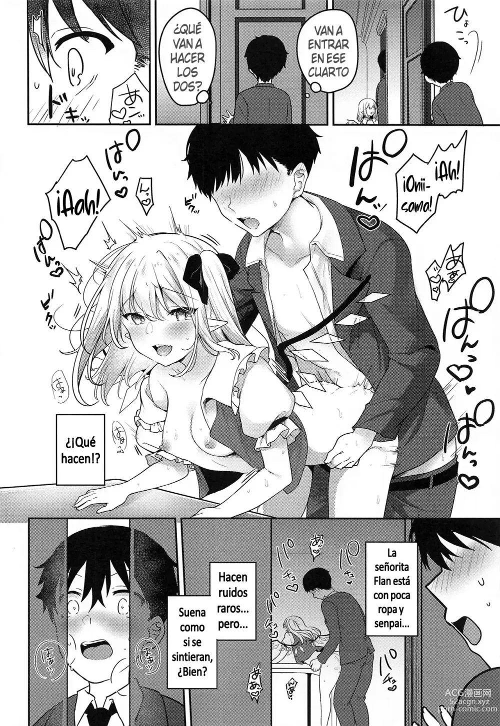 Page 5 of doujinshi Flan-Chan y el nuevo sirviente